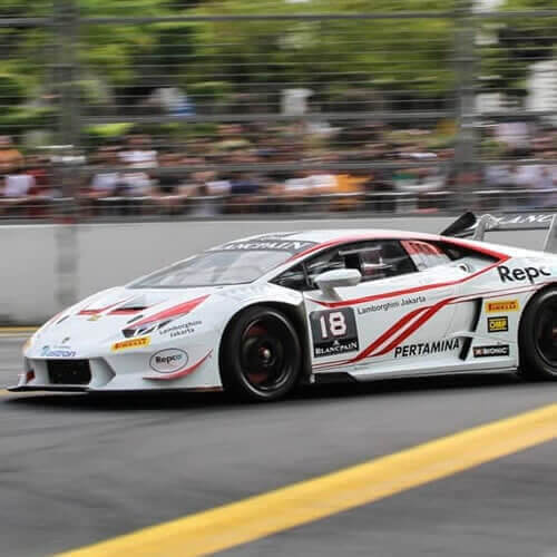 Repco Lubricating Oil Sponsored Car Racing